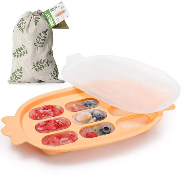 haakaa-baby-food-freezer-tray-with-lid-perfect-sized-silicone-containers-for-hom image 1