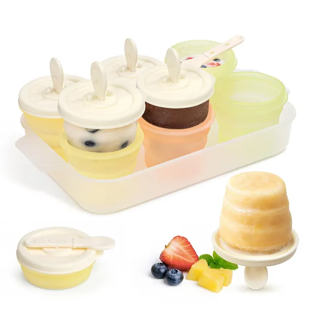 haakaa-silicone-popsicle-molds-for-kids-6-pack-with-drip-free-lids-collapsible-a image 1