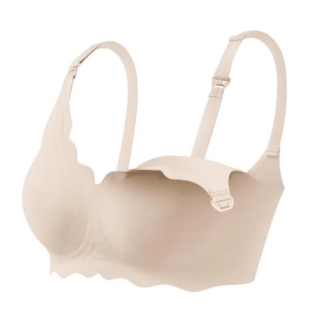haakaa-ultra-comfort-seamless-nursing-bra-with-jelly-strip-support image 1