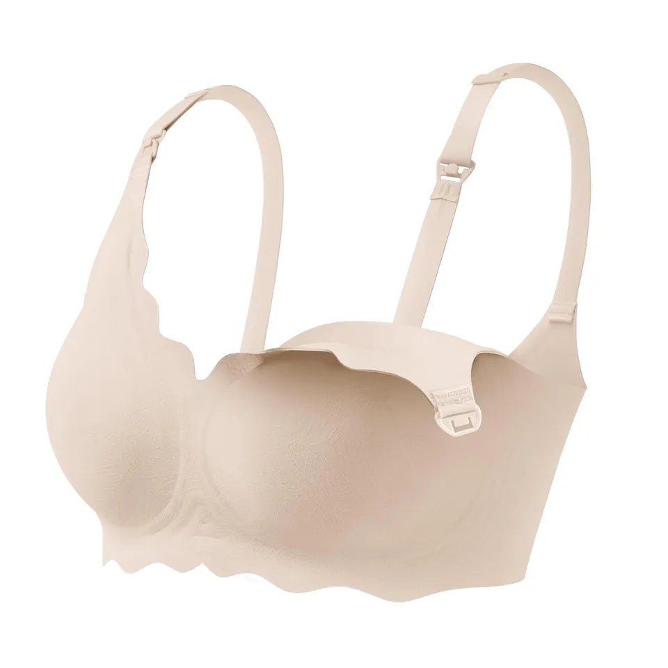 haakaa-ultra-comfort-seamless-nursing-bra-with-jelly-strip-support image 1