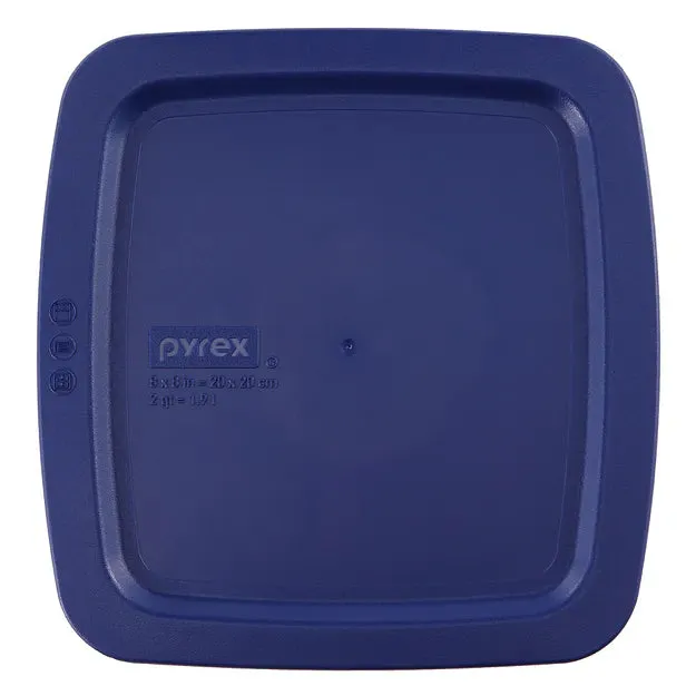 pyrex-easy-grab-blue-lid-for-8-square-baking-dish image 1