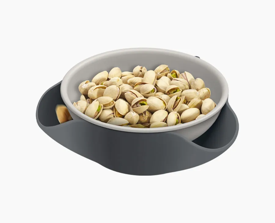 joseph-joseph-double-dish-grey-serving-bowl image 1