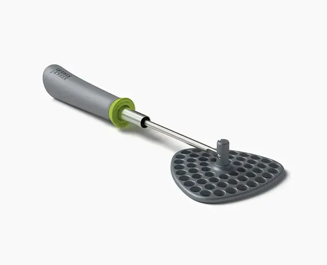 joseph-joseph-delta-green-potato-masher-with-fold-flat-head image 1