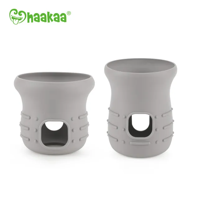 haakaa-generation-3-silicone-glass-bottle-cover-4-pack image 1