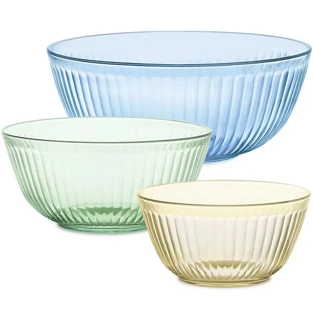 pyrex-colors-sculpted-tinted-3-piece-mixing-bowl-set image 1