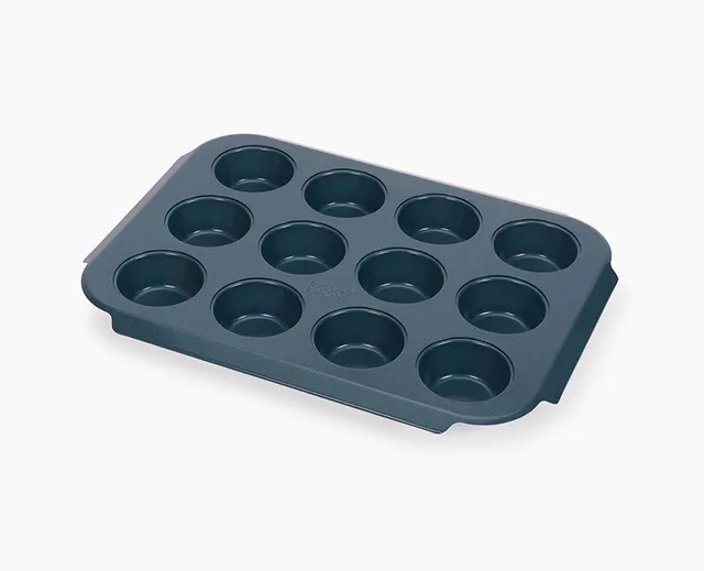 joseph-joseph-nest-bake-non-stick-12-cup-muffin-tray-blue image 1