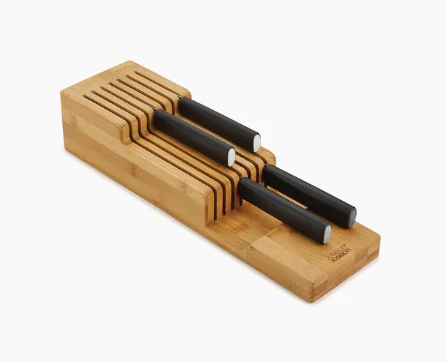 joseph-joseph-drawerstore-bamboo-compact-knife-organiser image 1
