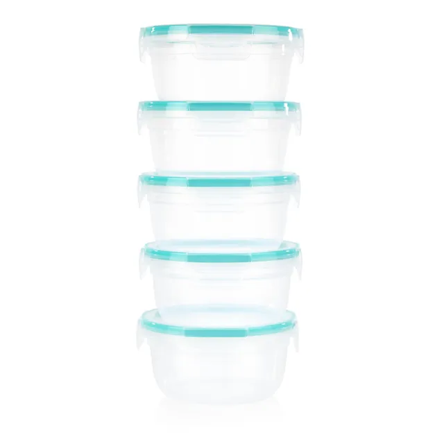 pyrex-snapware-total-solution-10-piece-round-meal-prep-set image 1