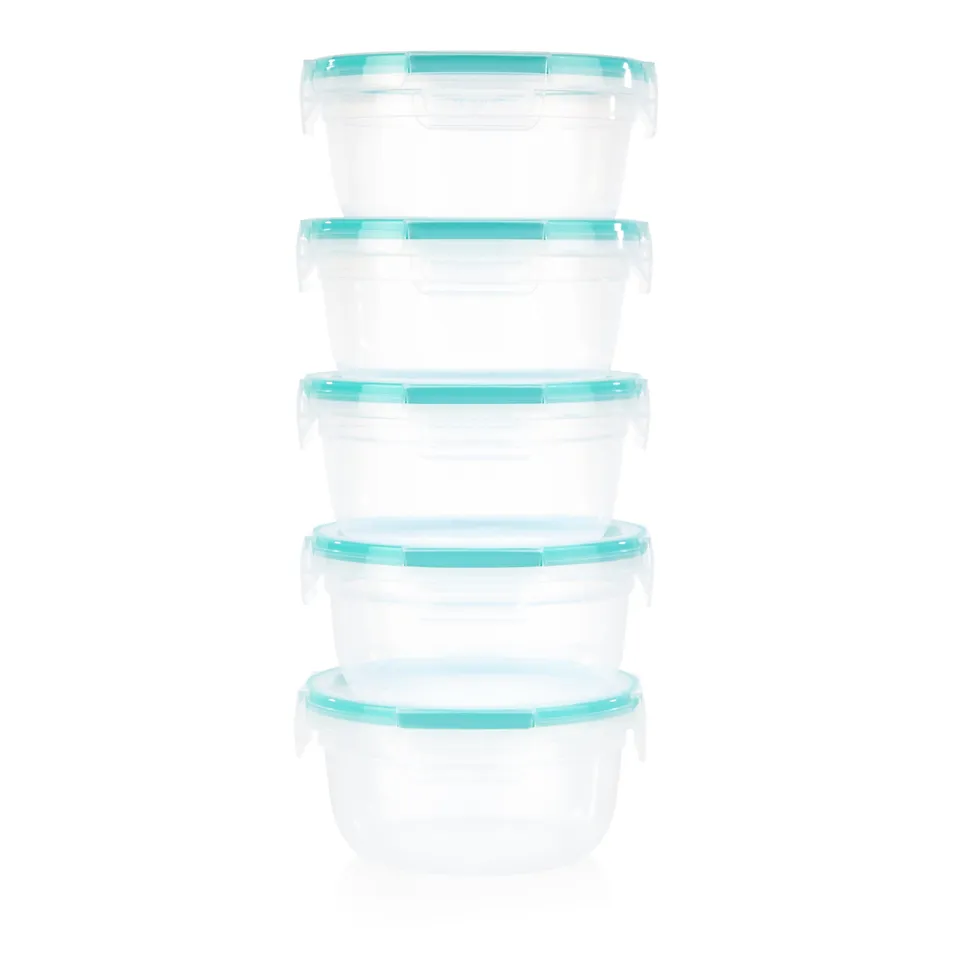 pyrex-snapware-total-solution-10-piece-round-meal-prep-set image 1