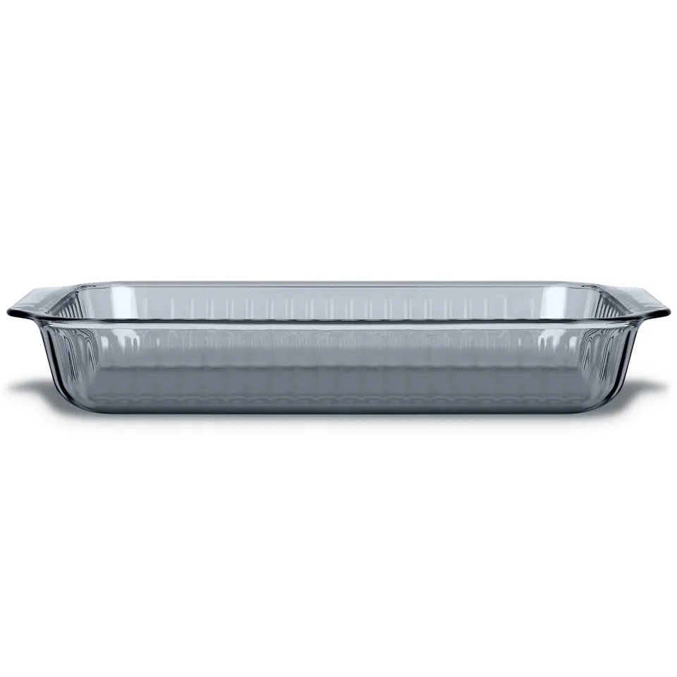 pyrex-sculpted-tinted-colors-9-x-13-baking-dish-smoke image 1