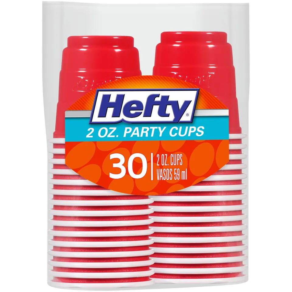 hefty-disposable-mini-2oz-plastic-cups-red-300-count-30-pack-x10-bulk-party-cups image 1
