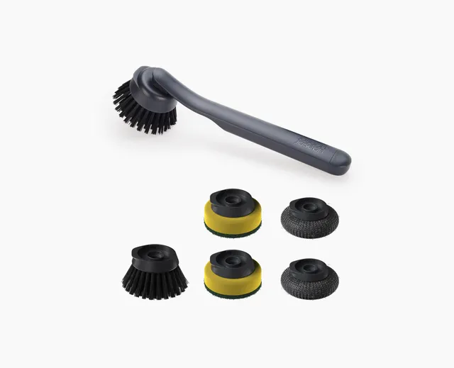 joseph-joseph-sinktech-washing-up-brush-set-with-replacement-head-extra-heads image 1