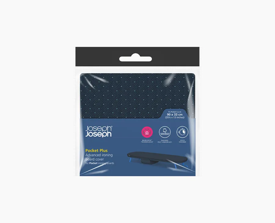 joseph-joseph-pocket-plus-90cm-advanced-blue-ironing-board-cover image 1