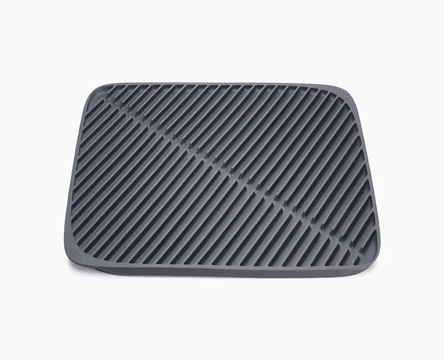 joseph-joseph-flume-grey-dish-draining-mat image 1
