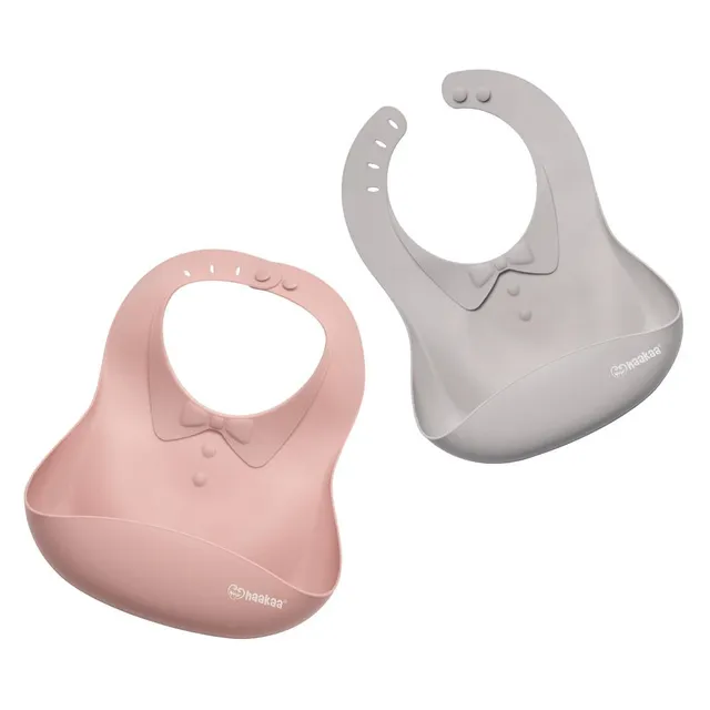 haakaa-silicone-baby-bib-1-pack image 1
