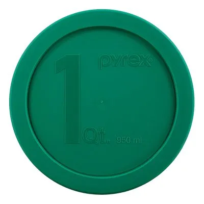 pyrex-green-lid-for-1-quart-mixing-bowl-model-322 image 1