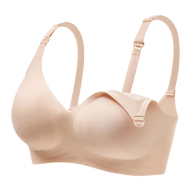 haakaa-nursing-bras-for-breastfeeding-ultra-comfort-jelly-strip-supportive-wirel image 1