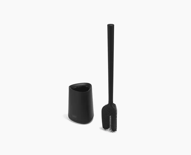 joseph-joseph-flex-360-lite-matt-black-toilet-brush image 1