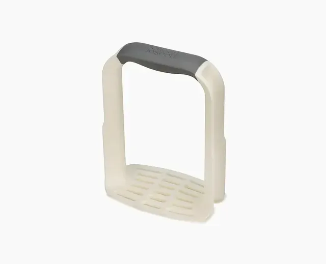joseph-joseph-easy-mash-white-potato-masher-with-non-slip-grip image 1