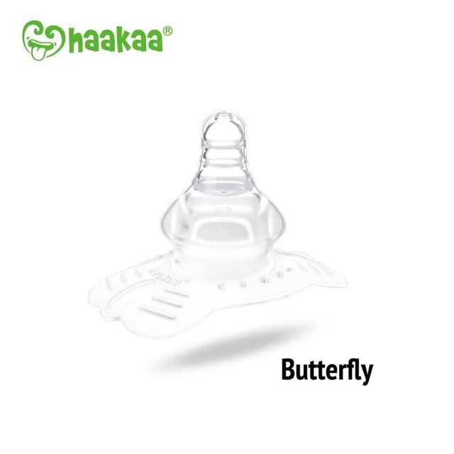 haakaa-butterfly-shape-silicone-nipple-shields-pack-of-4 image 1