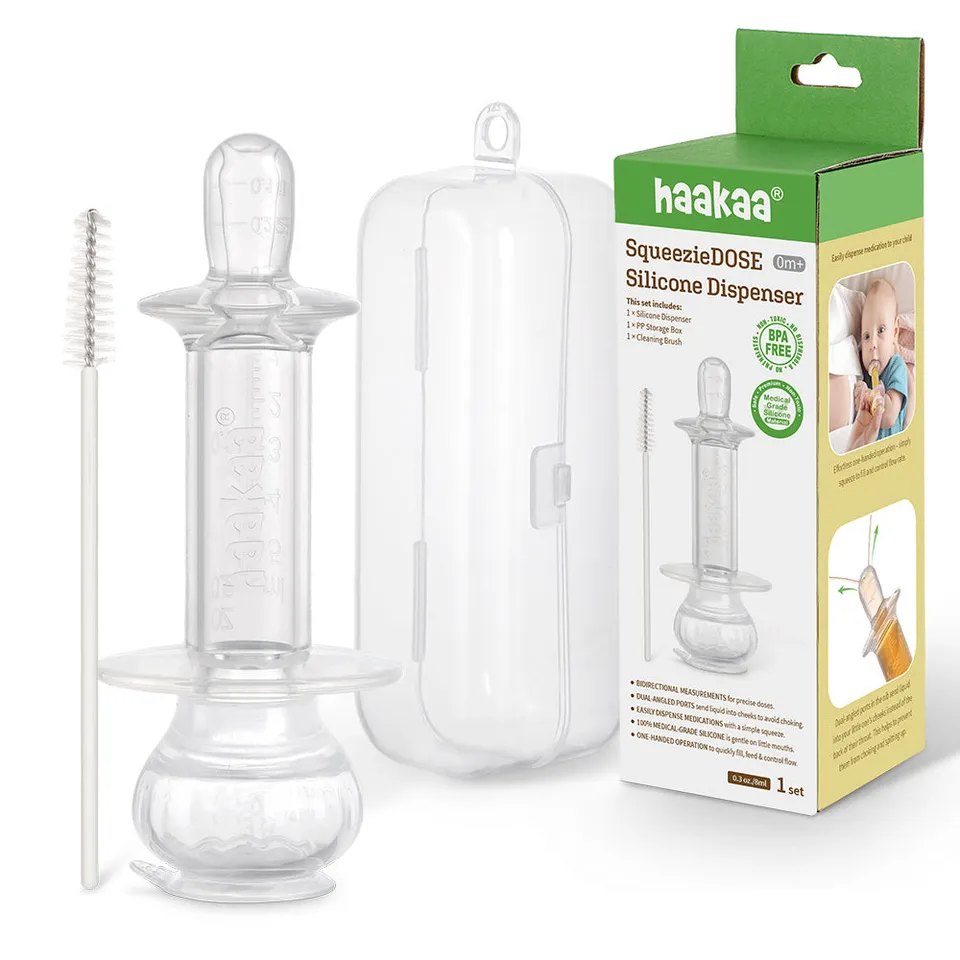 haakaa-squeeziedose-silicone-dispenser-1-pack image 1