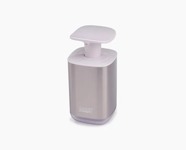 joseph-joseph-presto-stainless-steel-hygienic-soap-dispenser-350ml image 1