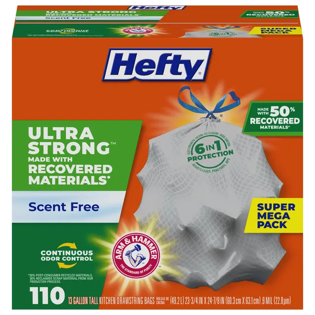 hefty-ultra-strong-tall-kitchen-trash-bags-made-with-50-recovered-materials-gray image 1
