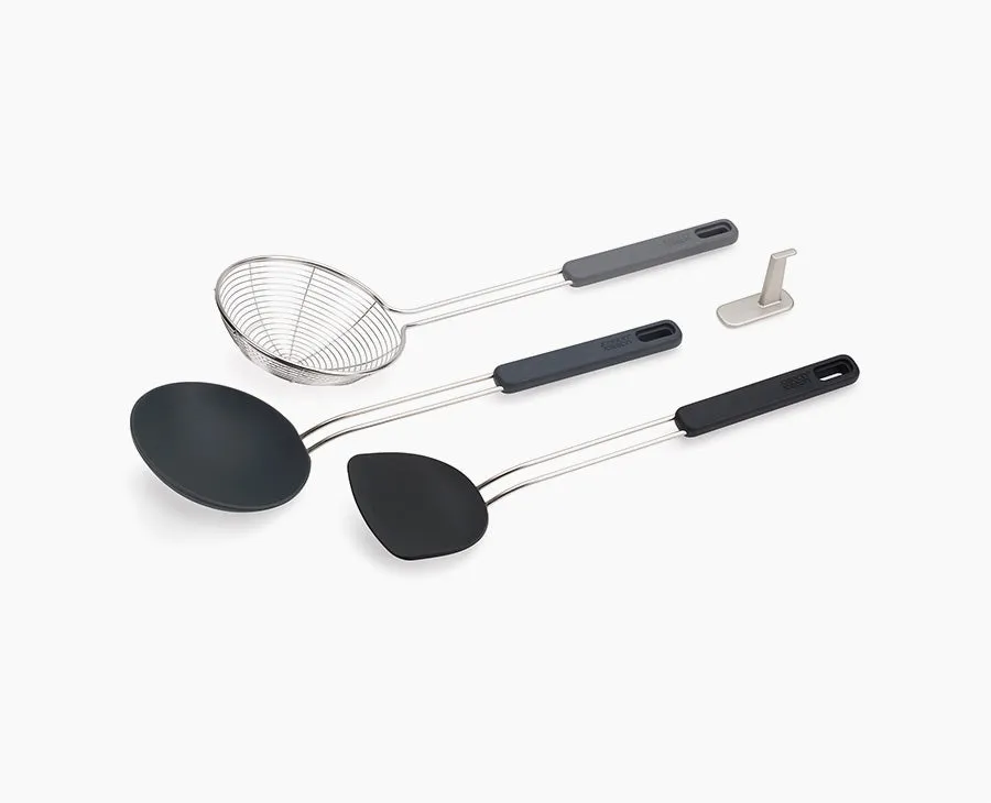 joseph-joseph-nest-fusion-3-piece-wok-utensil-set-with-space-saving-nesting-hand image 1