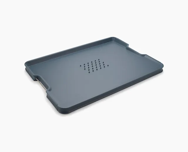 joseph-joseph-cut-carve-plus-multi-function-blue-chopping-board image 1