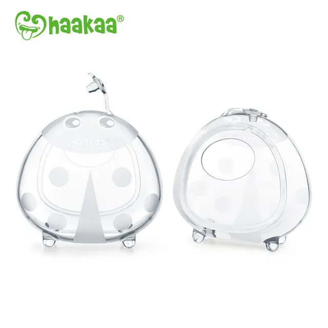 haakaa-ladybug-silicone-milk-collector-2-5-oz-75-ml-2pk-pack-of-4 image 1