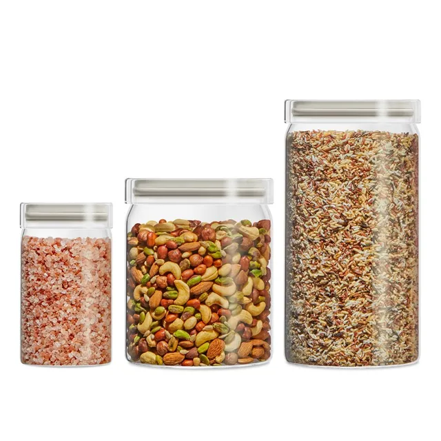pyrex-3-piece-lightweight-glass-canister-set image 1