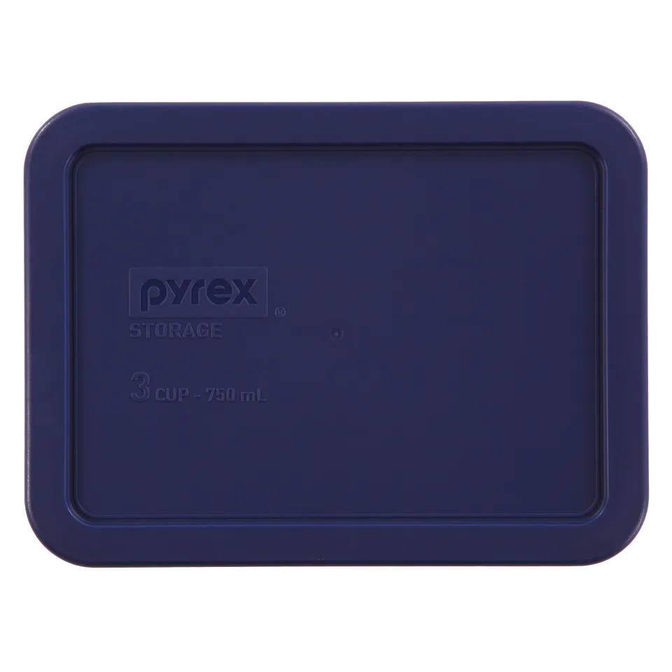 pyrex-blue-lid-for-3-cup-rectangular-food-storage-container image 1