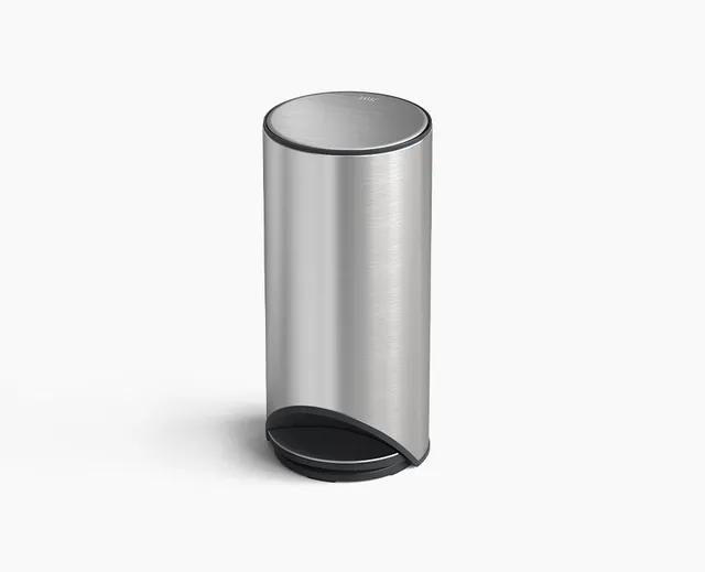 joseph-joseph-arc-30l-easy-push-stainless-steel-pedal-bin image 1