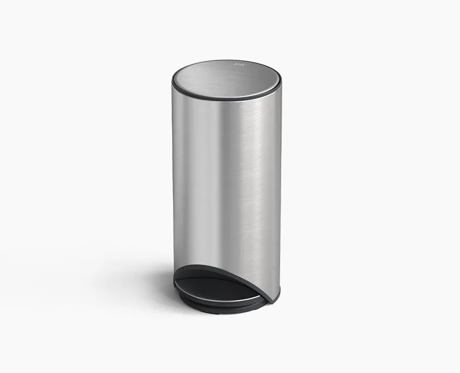 joseph-joseph-arc-30l-easy-push-stainless-steel-pedal-bin image 1