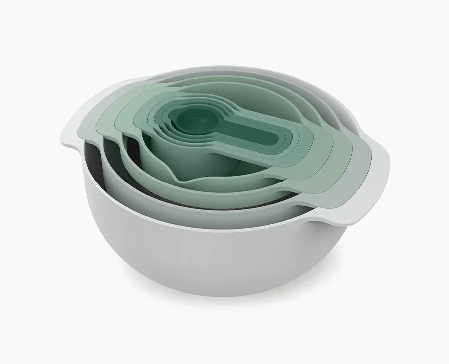 joseph-joseph-nest-9-plus-green-bowl-set-editions image 1