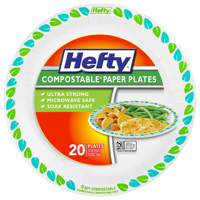 hefty-compostable-paper-plates-10-inches-20-count-patterned-soak-resistant-micro image 1
