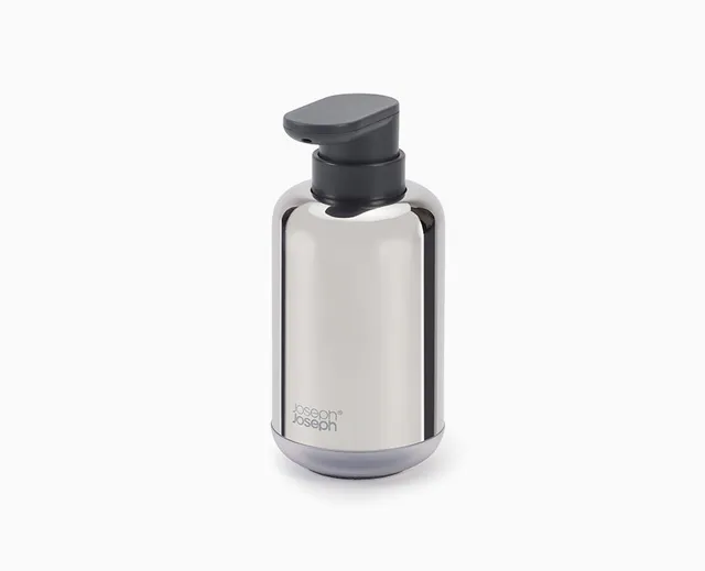joseph-joseph-easystore-luxe-stainless-steel-soap-pump image 1