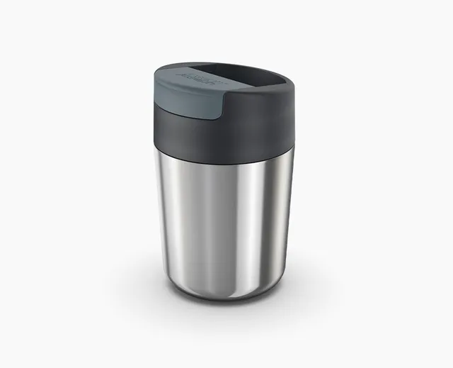 joseph-joseph-sipp-stainless-steel-travel-mug-with-hygienic-lid-340ml image 1