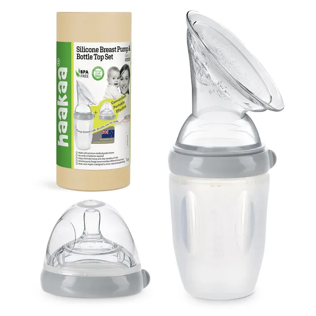 haakaa-manual-breast-pump-gen-3-8oz-250ml-multifunctional-set-with-bottle-teat-n image 1