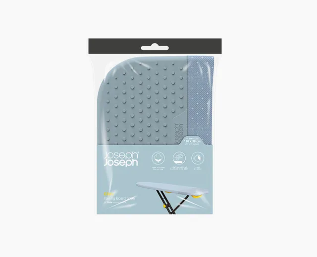 joseph-joseph-glide-130cm-ironing-board-cover-replacement-with-silicone-iron-res image 1