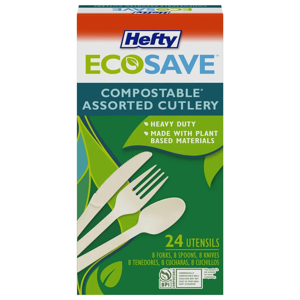 hefty-ecosave-heavy-duty-compostable-cutlery-assorted-forks-spoons-knives-24-cou image 1