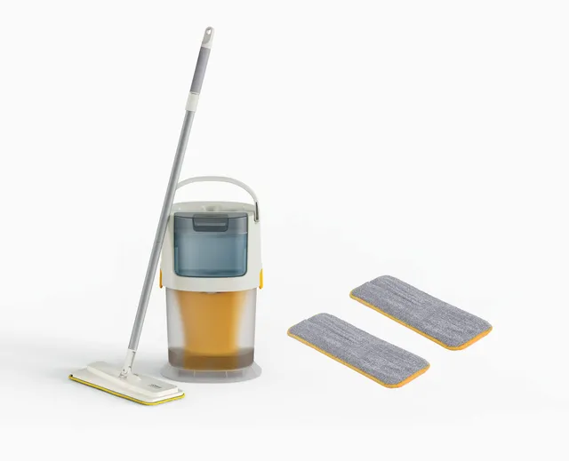 joseph-joseph-ultraclean-microfibre-floor-mop-cleaning-system-with-extra-pads image 1