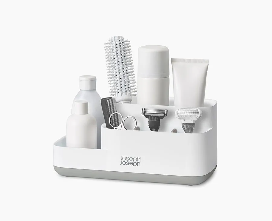 joseph-joseph-easystore-light-grey-bathroom-storage-caddy image 1