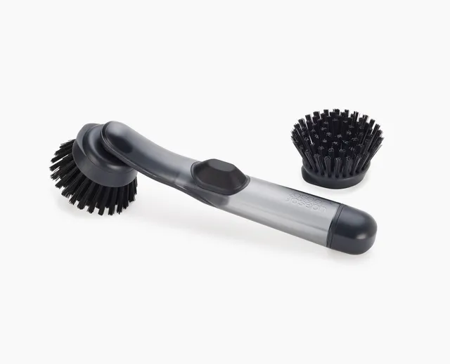 joseph-joseph-sinktech-soap-dispensing-dish-brush-with-replacement-head image 1