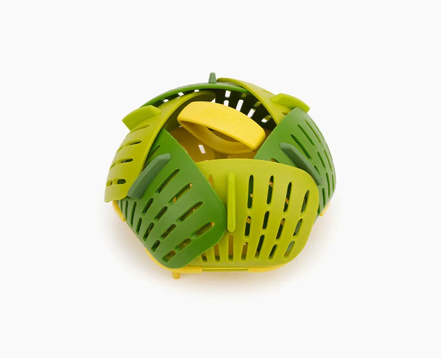 joseph-joseph-bloom-green-folding-steamer-basket image 1
