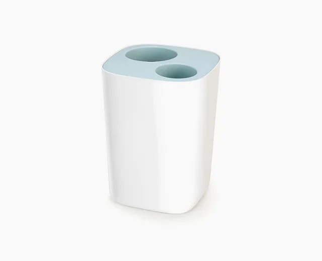 joseph-joseph-split-8l-light-blue-waste-recycling-bin image 1