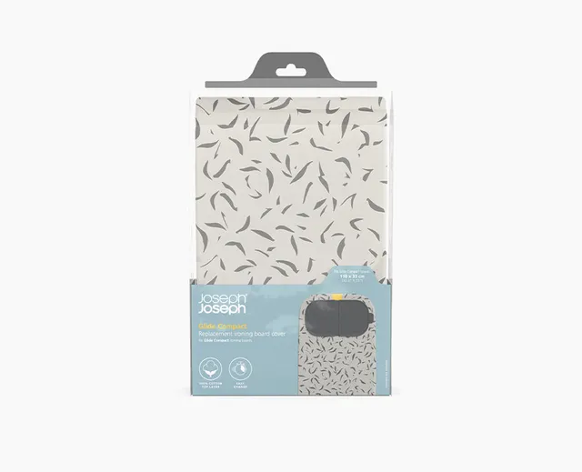 joseph-joseph-glide-compact-110cm-ecru-ironing-board-cover image 1
