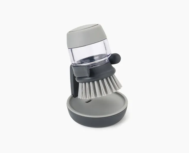 joseph-joseph-palm-scrub-grey-washing-up-brush image 1