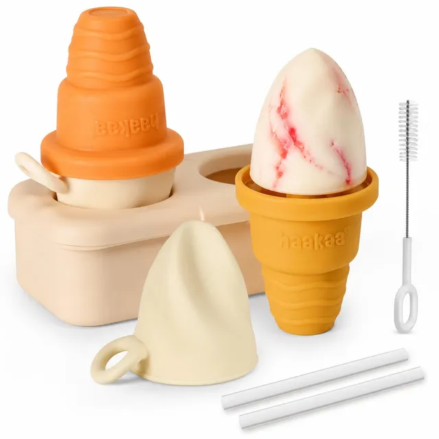 haakaa-ice-cream-cone-popsicle-mold-for-kids-homemade-frozen-treats-maker-bpa-fr image 1