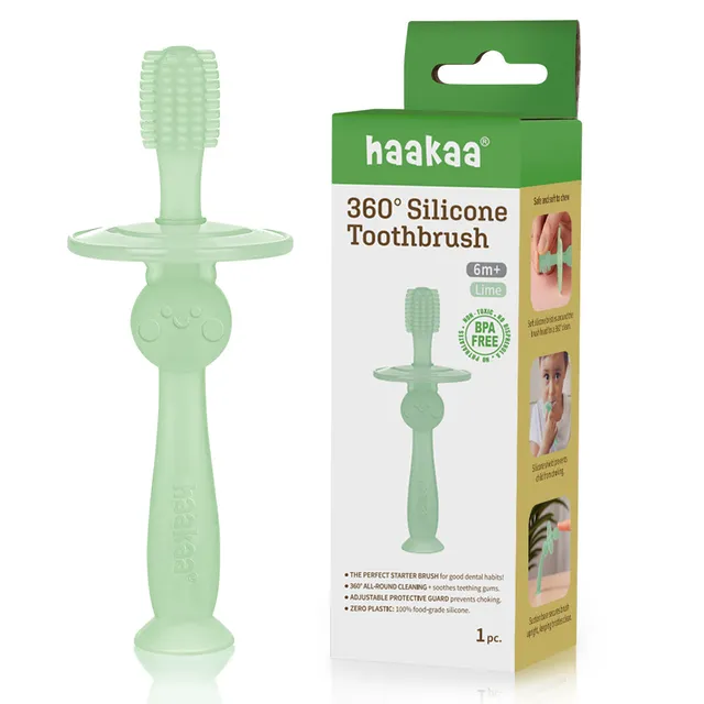 haakaa-360-silicone-toothbrush image 1